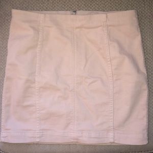 Modern Femme Light Pink Mini Skirt